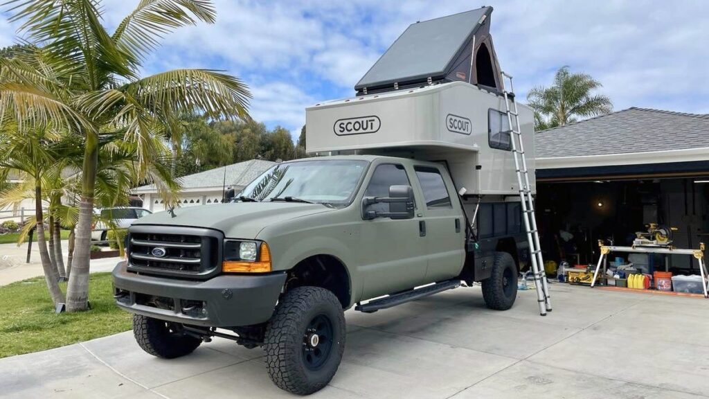 At $70,000, Can You Get Over This 2000 Ford F250 Overlander Combo?