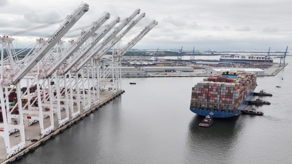 Ship That Hit The Baltimore Bridge Finally Returns To Port