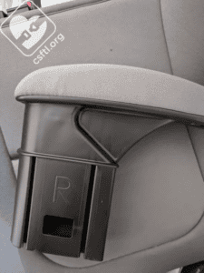 Graco TurboBooster 2.0 right side armrest