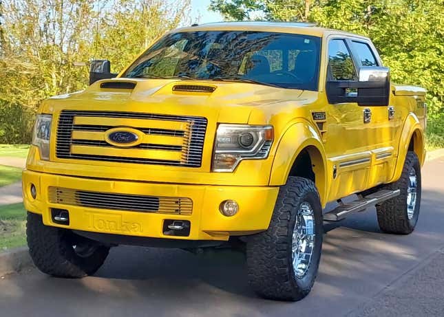 Image for article titled At $29,995, Would You Toy With The Idea Of Buying This 2013 Ford F-150 Tonka Truck?