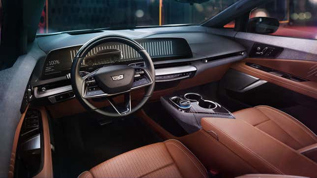 2025 Cadillac Lyriq interior