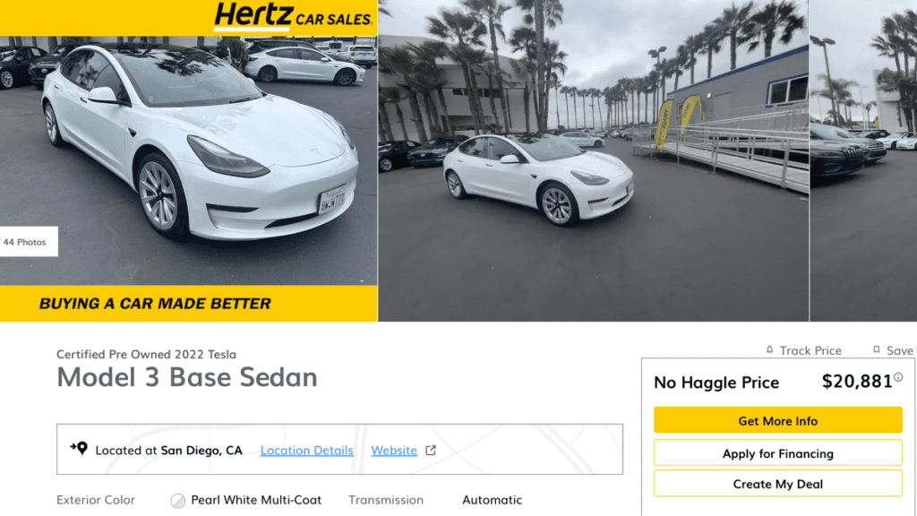 Hertz's Used Teslas Are Glitchy, Damaged Nightmares