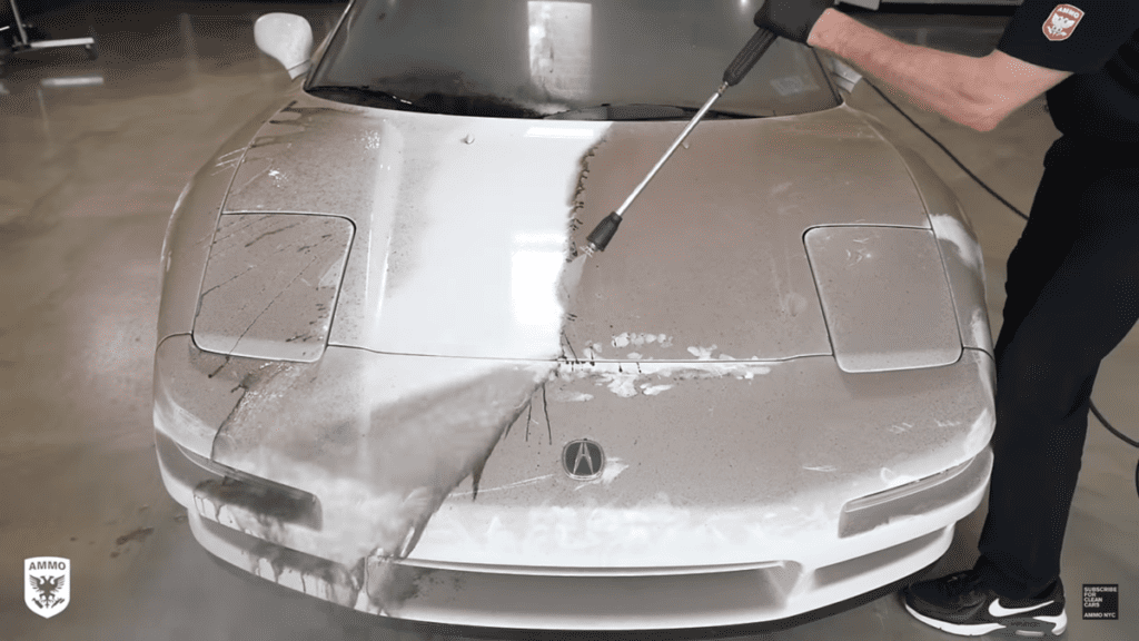 Incredibly Satisfying Detail Job Brings 2,000-Mile NSX Back After 22 Years Without A Wash