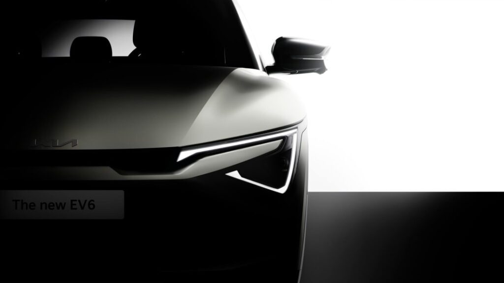 Kia EV6 refresh teased with 'Star Map' lighting