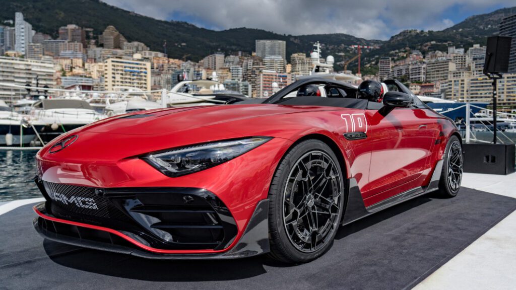 Mercedes-AMG PureSpeed roadster concept is the first Mythos exclusive