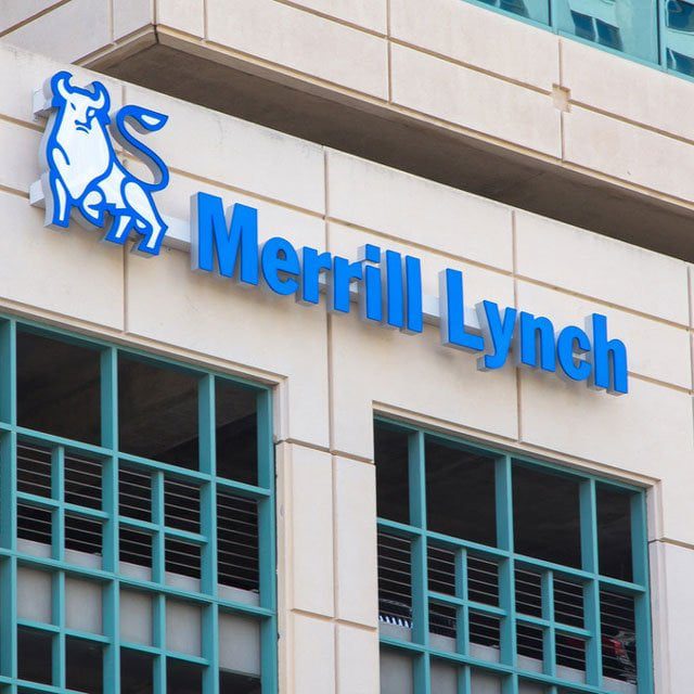 A Merrill Lynch branch office