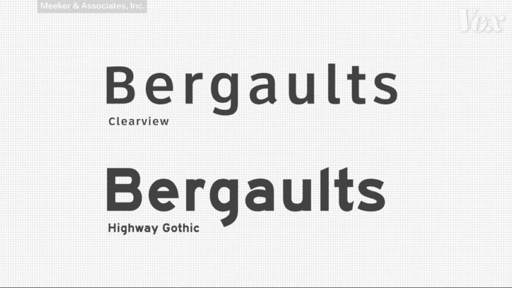 No, Your Eyes Aren’t Deceiving You, There Actually Are Two Different Road Sign Fonts