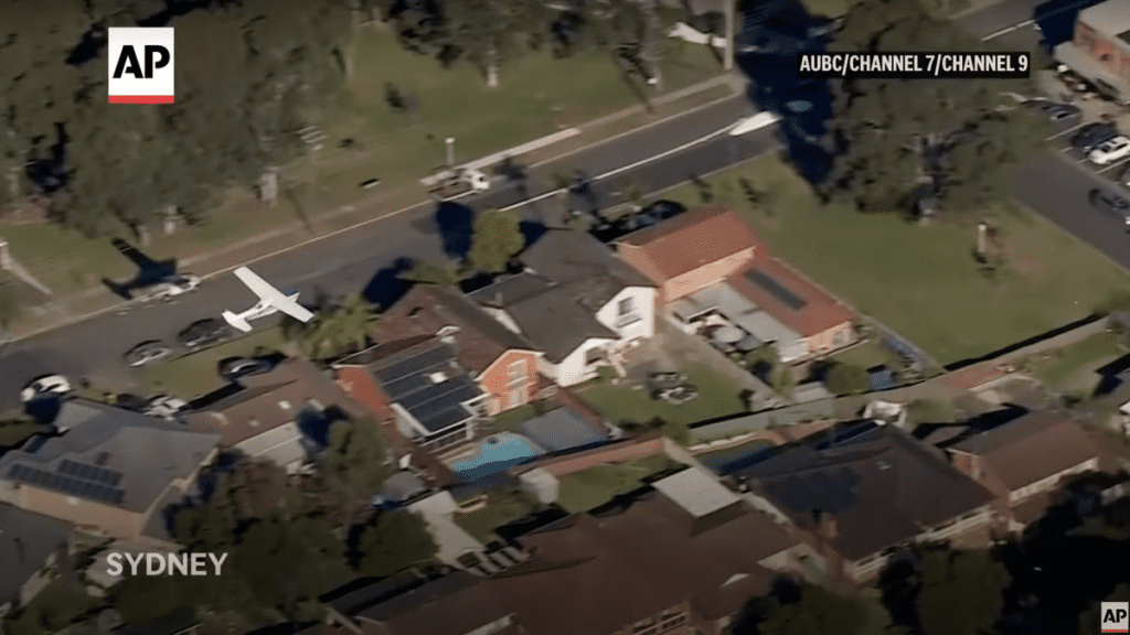 Pilot Lands Plane On Belly After Retracting Landing Gear To Avoid Rooftops