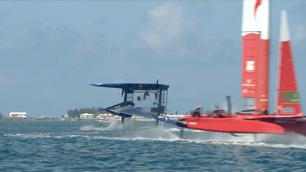 Sail GP Team USA Crashes Racing Yacht With A Button Press