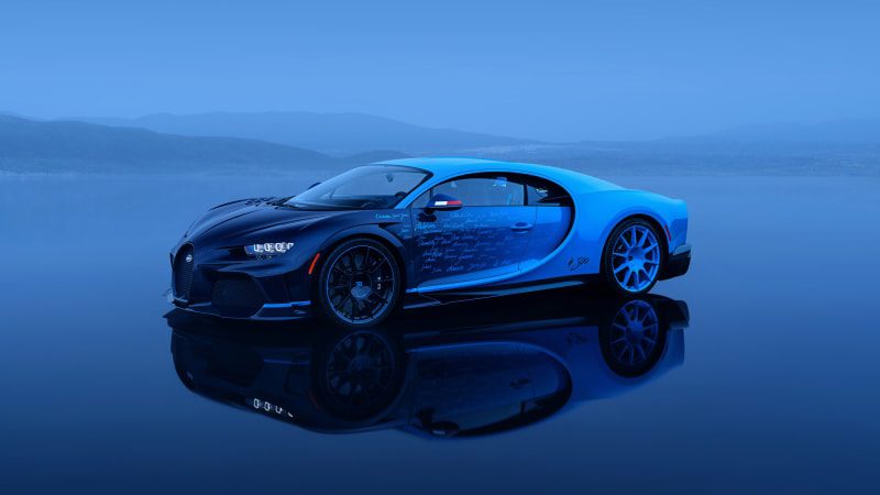 The 500th and final Bugatti Chiron is a tribute to the model's beginnings