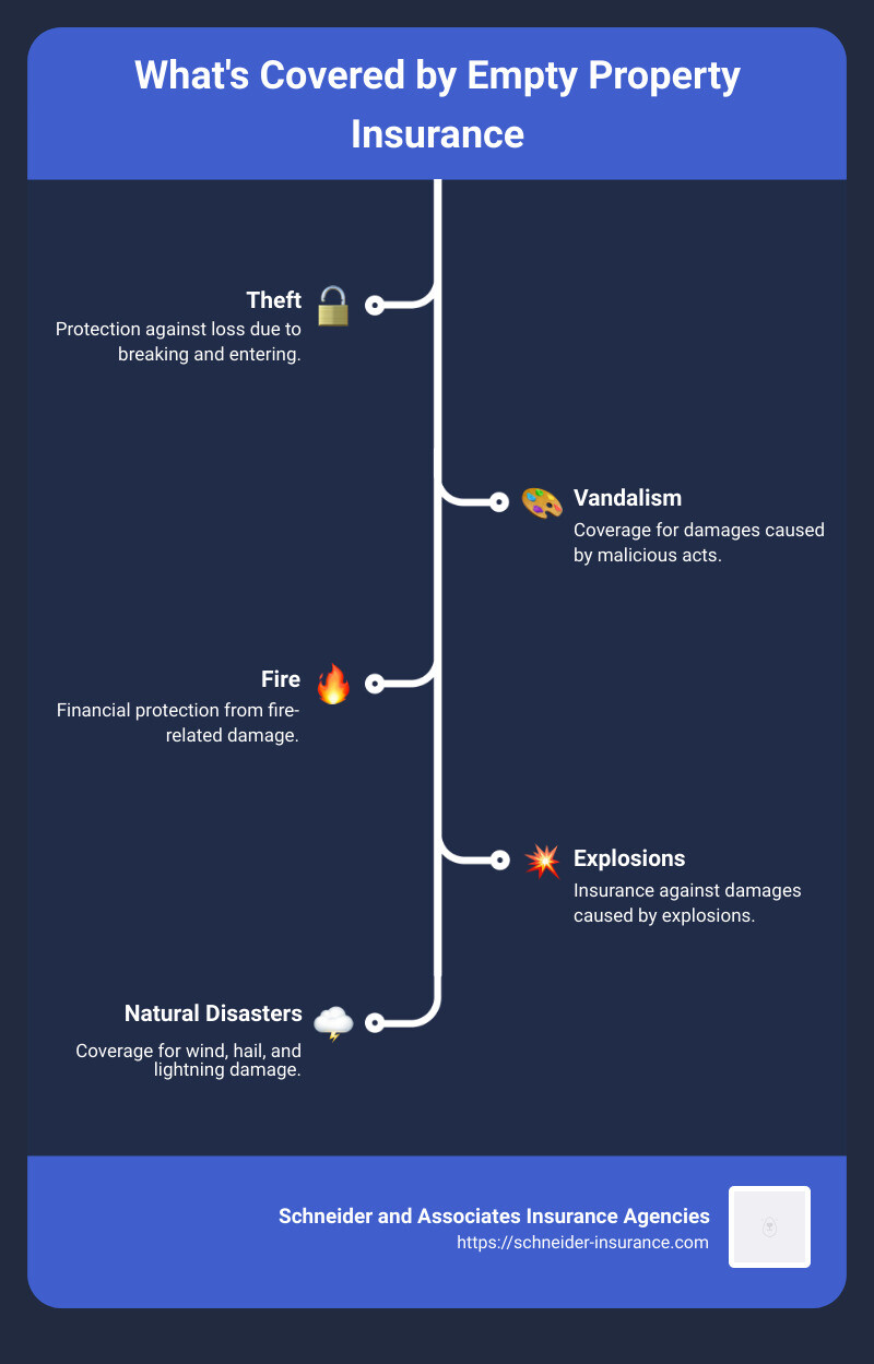 home insurance infographic - empty property insurance infographic infographic-line-5-steps