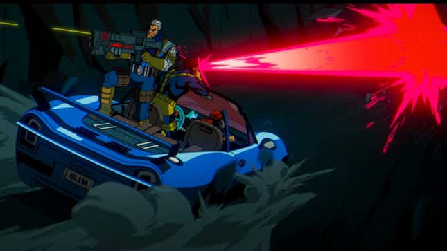 Image for article titled What Kind Of Porsche Is Cyclops Driving In X-Men &#39;97?