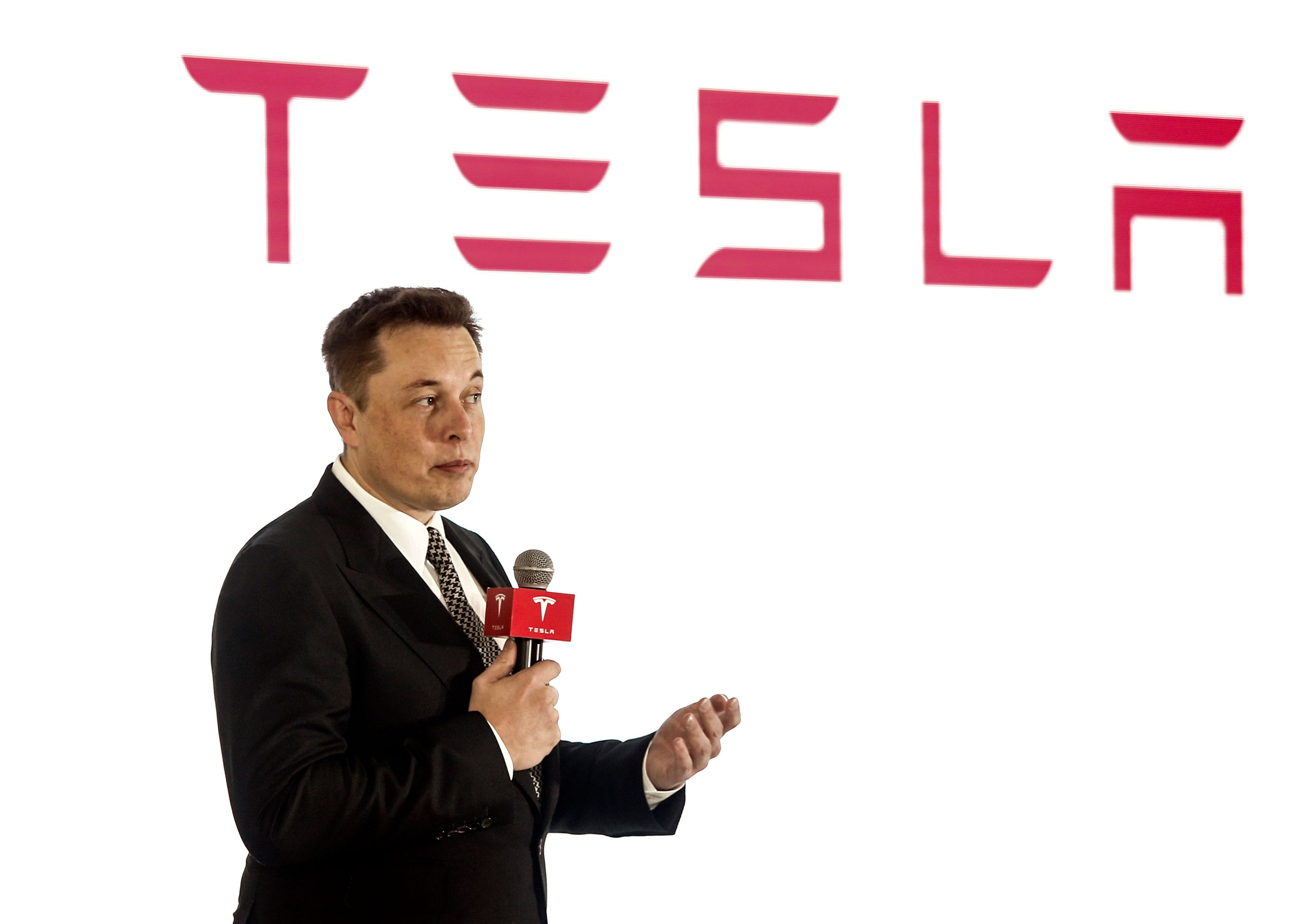 Tesla CEO Elon Musk