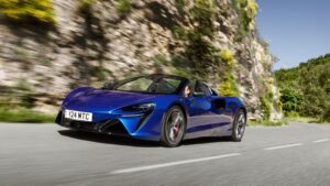 McLaren Artura Spider First Drive Review: Plug-in hybrid supercar drops its top