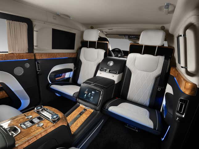 Aurus Senat Limo Interior