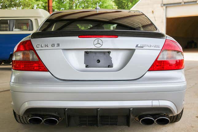 2008 Mercedes-Benz CLK AMG Black Series rear