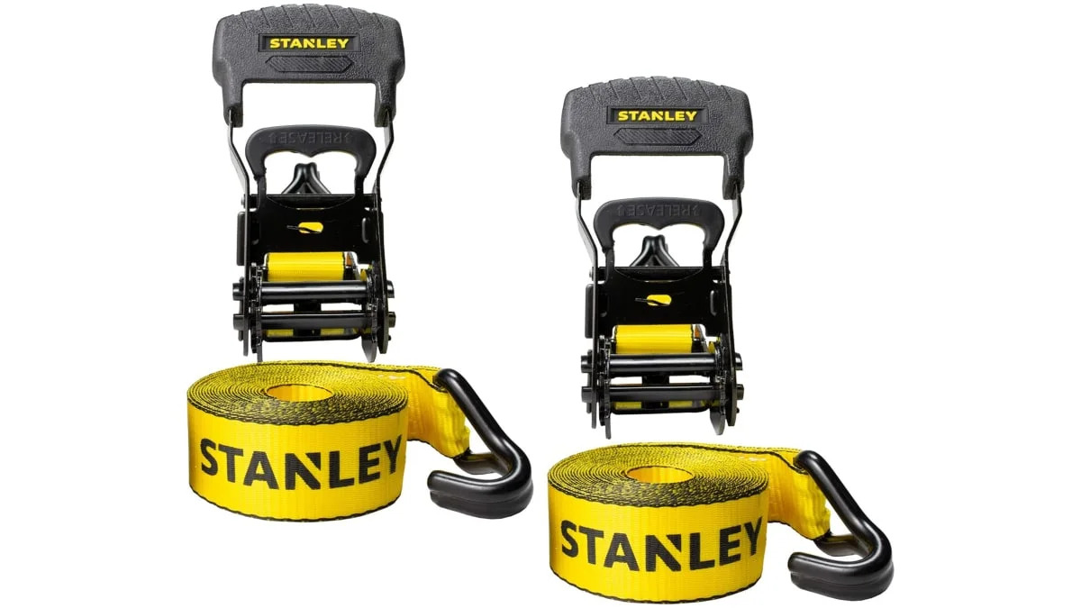 Stanley Ratchet Tie-Down Straps 1