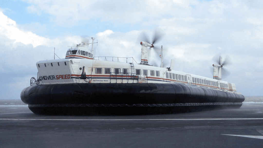 Largest Passenger Hovercraft Ever Built Drank Fuel At 1,000 Gallons An Hour