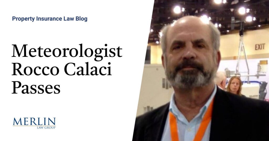 Meteorologist Rocco Calaci Passes