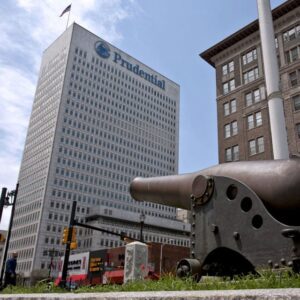 Prudential Financial headquarters in Newark, NJ