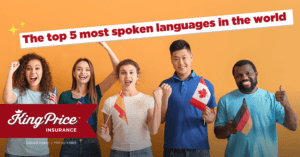 The top 5 most spoken languages in the world