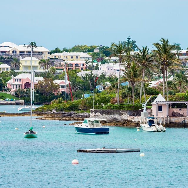 A sailboat near a beach