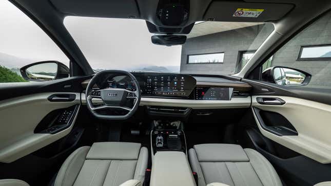 2025 Audi Q6 E-Tron interior
