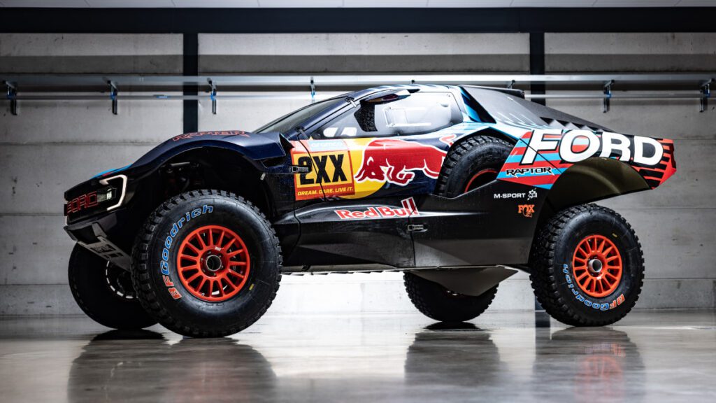 Ford Raptor T1+ debuts at Goodwood with sights set on the Dakar Rally