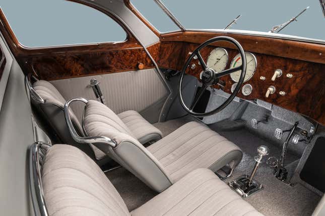 Interior of the Auto Union Type 52