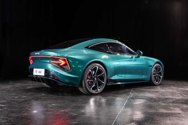 Image for article titled Let’s Come Up With Some Better Names For MG’s Cyber GTS Concept