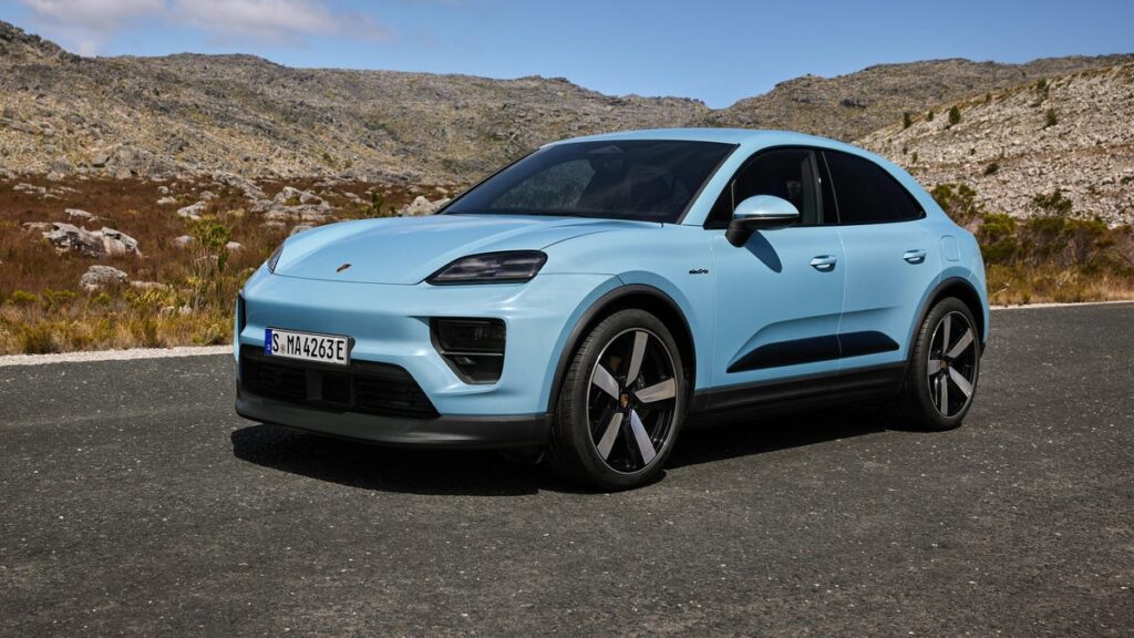 Rear-Wheel-Drive Porsche Macan EV Is Porsche's First Real Hot Hatch