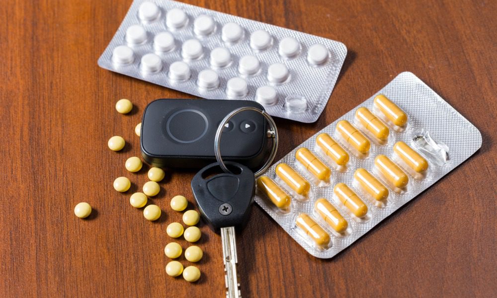 Driving after medication could void insurance claims