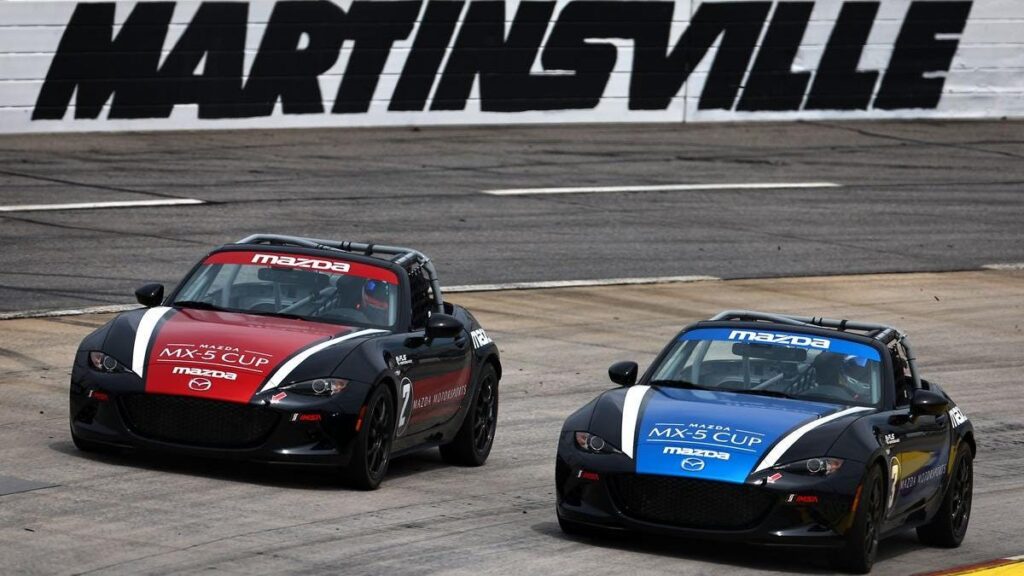 Martinsville Exhibition Race For Mazda MX-5 Cup Is The Best, Coolest Thing In Racing