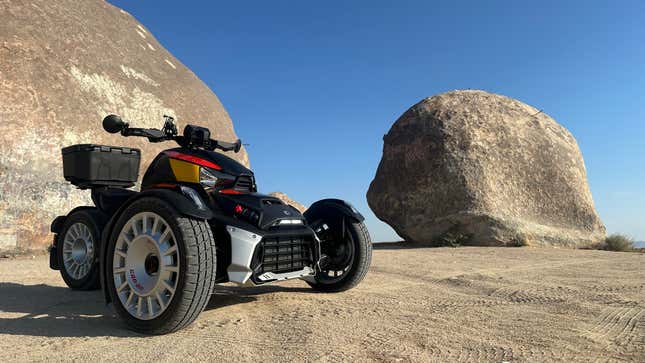 Image for article titled God Help Me I Think I Actually Like The Can-Am Ryker Rally