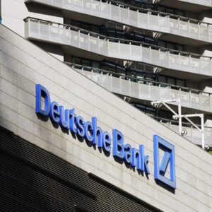 Deutsche Bank sign