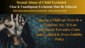 Sexual Abuse of Child Excluded