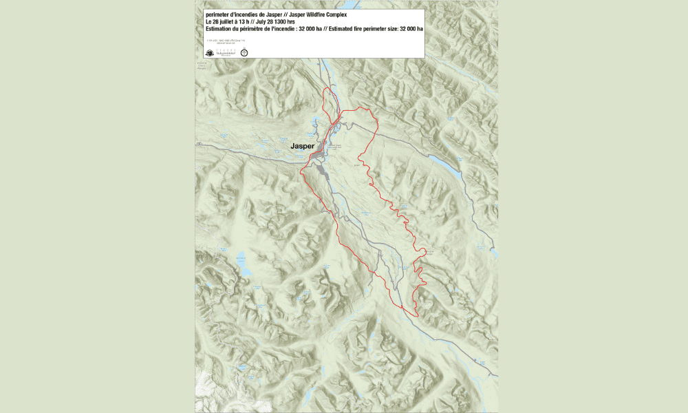 Revealead – extent of damage from Jasper wildfire