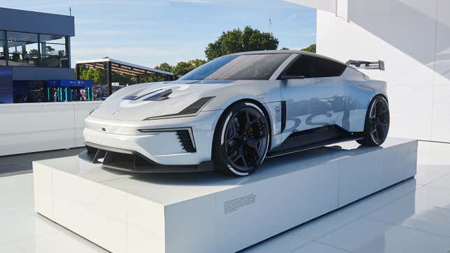 A photo of the Polestar BST concept at Goodwood. 