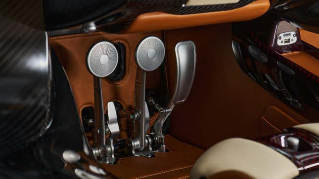 Pagani Utopia Roadster pedals