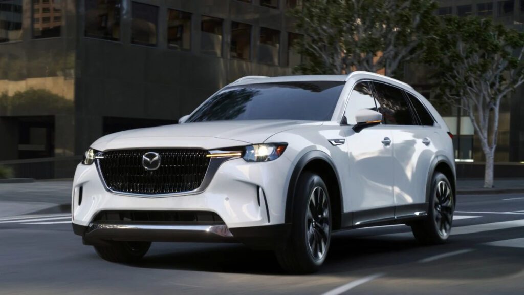 2025 Mazda CX-90 swaps trims, new Premium Sport grade adds dark accents