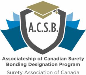 Associateship of Canadian Surety Bonding Designation Program (A.C.S.B)