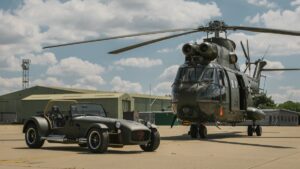 Caterham RAF Seven 360R is made from a decommissioned Puma helicopter
