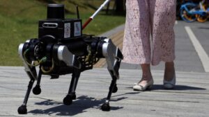 Chinese robot 'guide dog' could help the visually impaired — it's even a talking dog