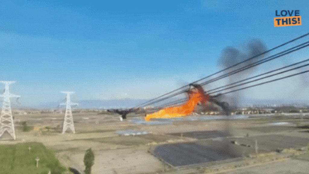 Flame-Throwing Drones Incinerate Rubbish Caught In Powerlines