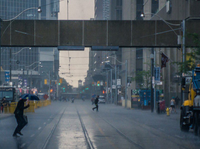 Climate change creates intense storms in Canada's cities. Here's Toronto in a deluge.