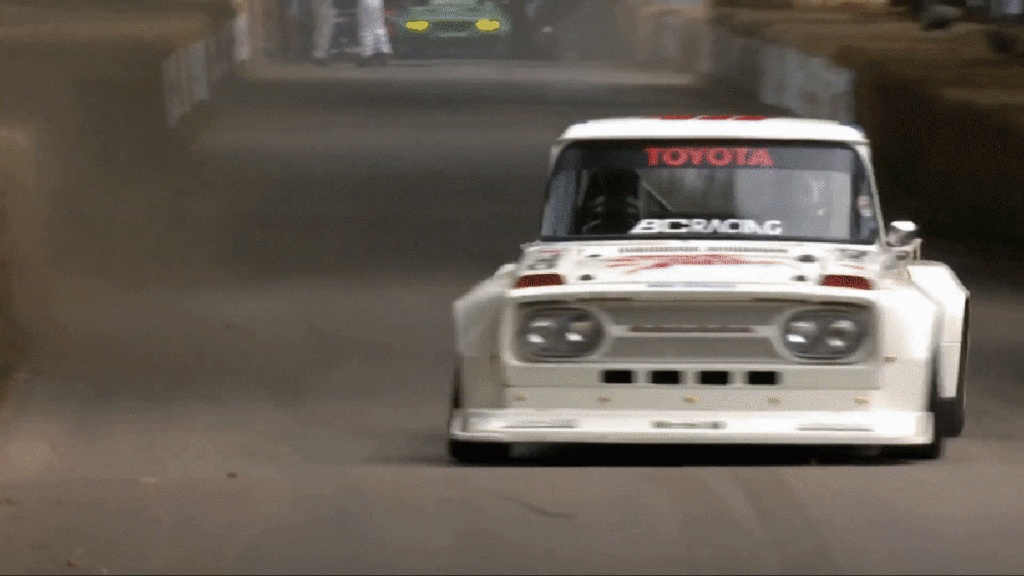 Watch Ryan Tuerck Drift The Crap Out Of A Vintage Toyota Truck At Goodwood Festival Of Speed