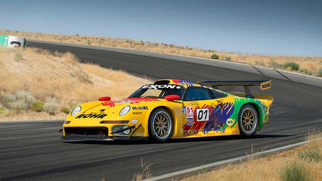 Image for article titled This Porsche 911 GT1 Is Coming Up For Auction And Does Anyone Have An Idea For How To Steal it?