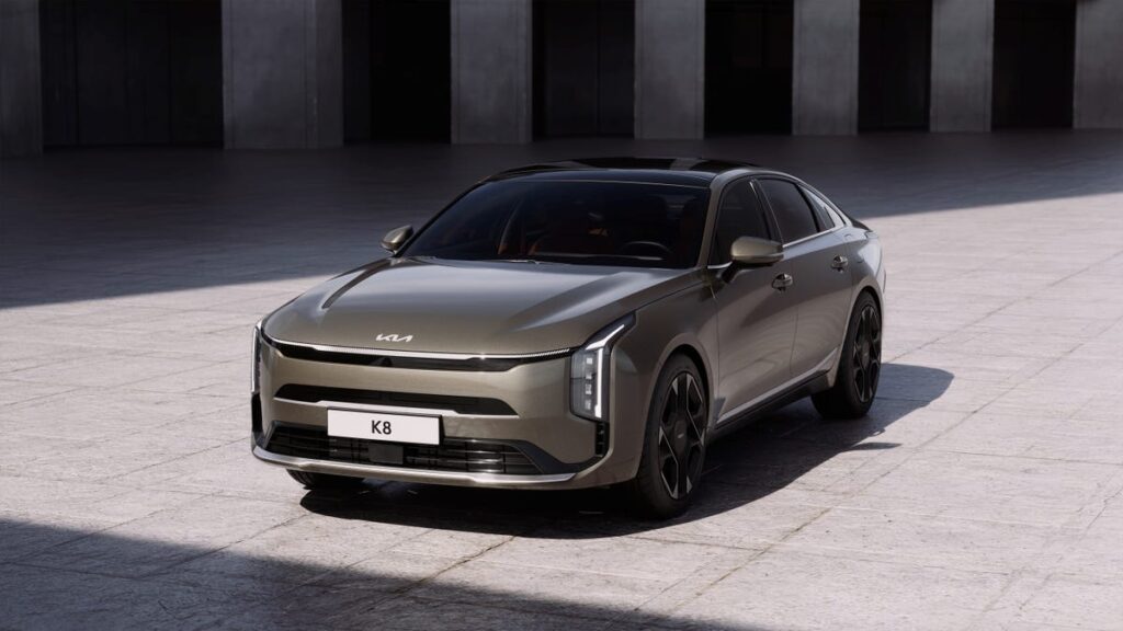 Kia Continues Its Fantastically Weird Design Streak With The New K8 Sedan