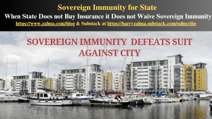 Sovereign Immunity for State