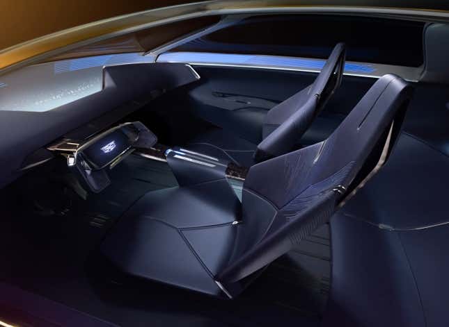 Image for article titled Cadillac's 'Opulent Velocity' Concept Is A Vision Of An Electric Gullwing Future